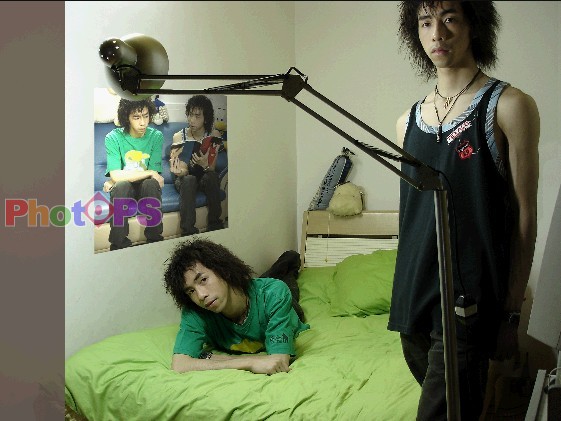 photoshop輕松制作男雙胞胎特效照片