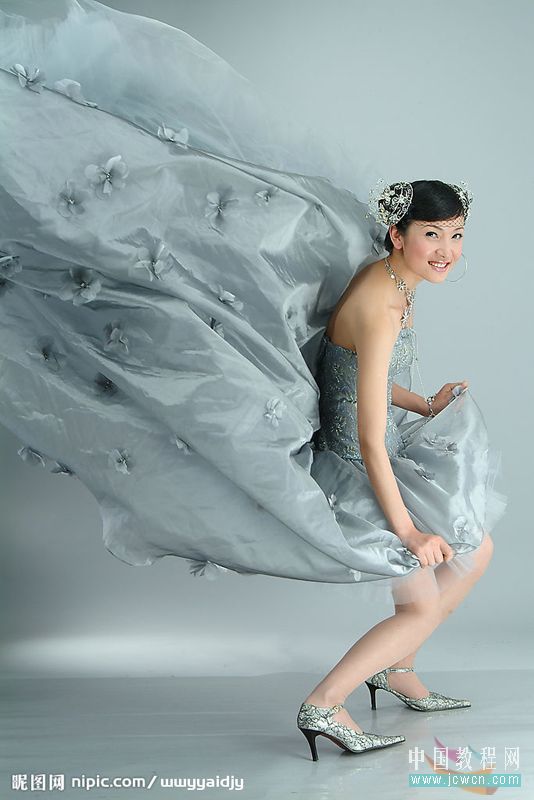 photoshop筆刷制作水做的綢帶特效_webjx.com