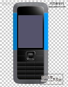 photoshop鼠繪教程:逼真的諾基亞5310手機_網頁設計