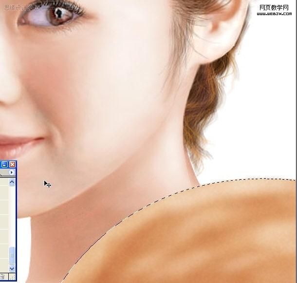 photoshop鼠繪教程:氣質美女_webjx.com