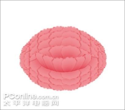 用photoshop鼠繪一支康乃馨