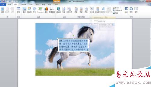如何給word文檔中圖片添加文字