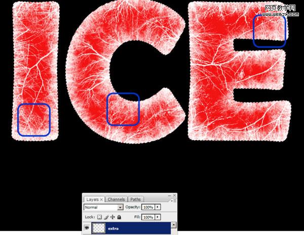 ps文字特效教程:打造超酷的冰雪文字特效_網頁設計