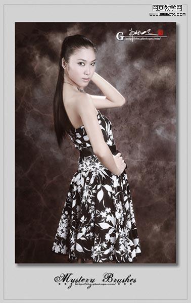 photoshop把照片調成褐色色調