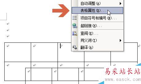 word2003表格重疊了怎么避免