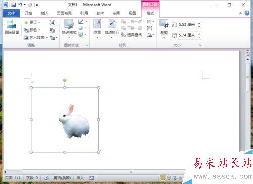 Word2010刪除圖片背景實現局部提取怎么做