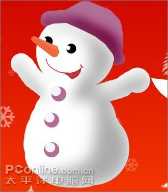 photoshop制作圣誕主題壁紙教程_網頁設計webjx.com轉載