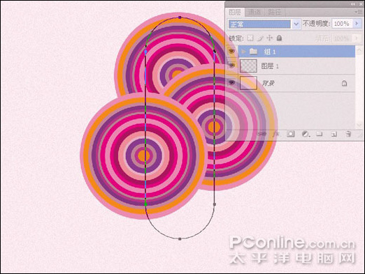 photoshop cs4繪制時尚女性主題視覺