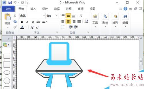 如何在word中編輯visio圖案？