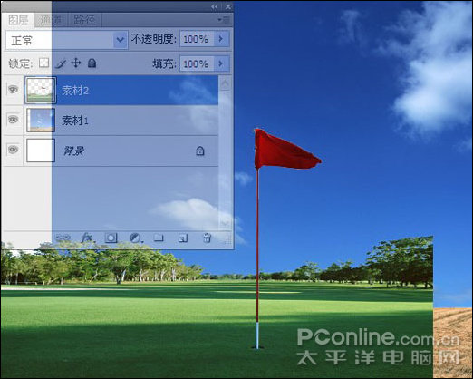 photoshop cs4教程:高爾夫邀請賽宣傳海報