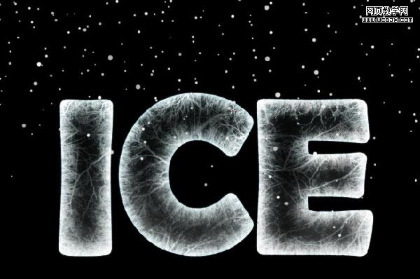 ps文字特效教程:打造超酷的冰雪文字特效_網頁設計
