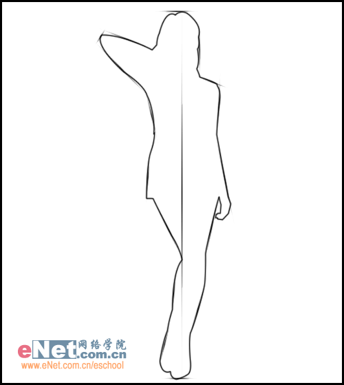 photoshop打造氣質美女唯美海報_網頁設計webjx.com整理