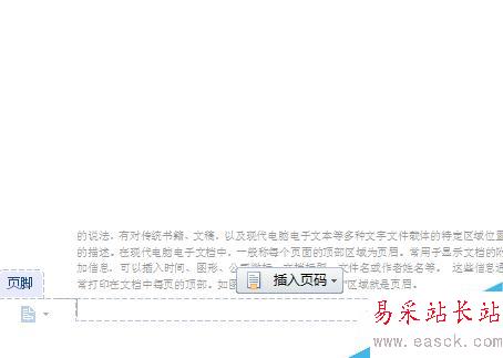 word文檔怎么插入頁腳