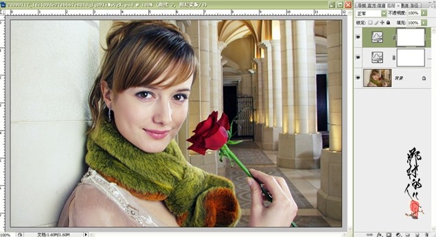 photoshop曲線調照片實例:增加層次感_webjx.com