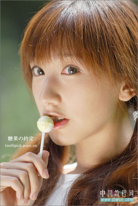 ps lab模式制作照片艷麗色彩感覺