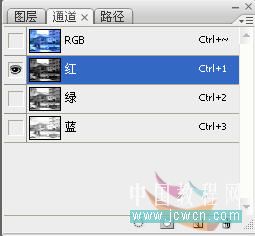 photoshop通道修復偏藍照片的方法