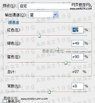 photoshop調色教程:優美的中性灰色調_網頁設計