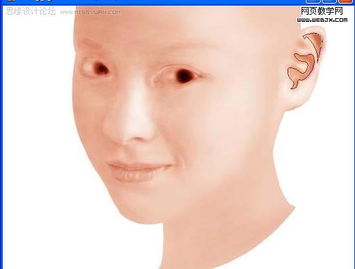 photoshop鼠繪教程:氣質美女_webjx.com