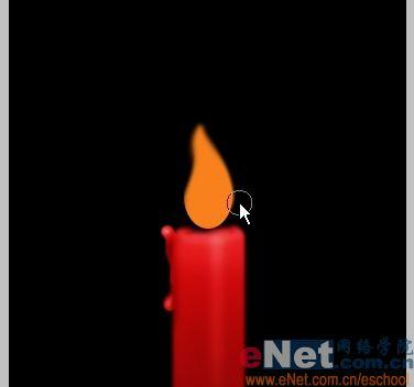 photoshop鼠繪教程：紅燭_網頁設計webjx.com轉載(4)