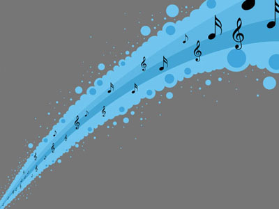 photoshop繪制分享音樂海報_webjxcom9