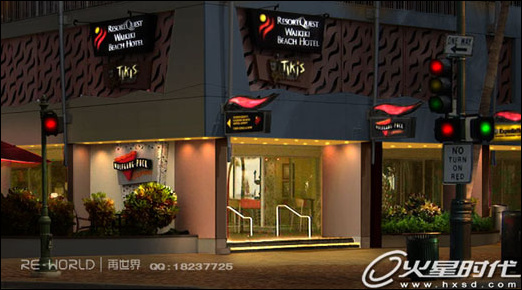 photoshop模擬燈光場景3d渲染光感_webjx.com