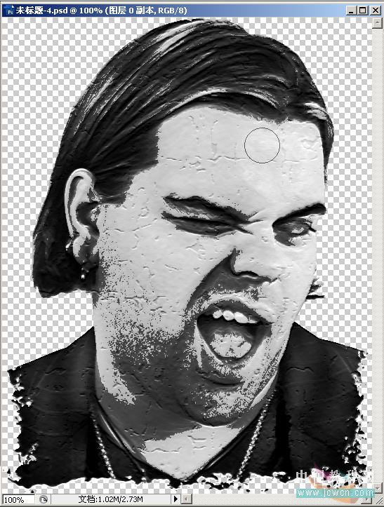 photoshop教程：輕松制作石膏人像