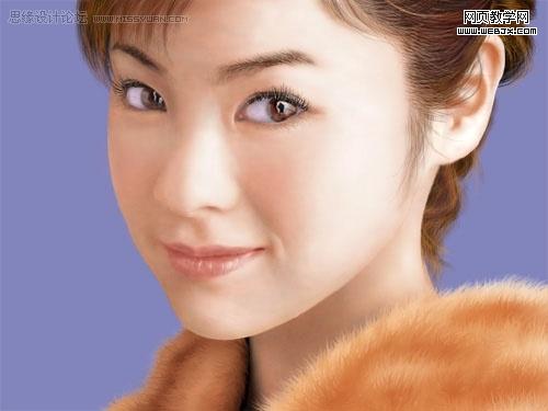 photoshop鼠繪教程:氣質美女_webjx.com
