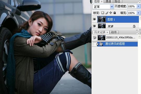 photoshop調色教程:夢幻淡黃色藝術照_webjx