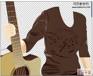 photoshop繪制仿矢量女歌手yui