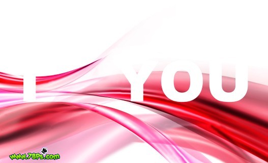 photoshop制作獨特的i love you水晶字_webjx.com