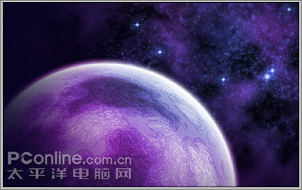 ps教程：濾鏡的多重運用制作星空壁紙