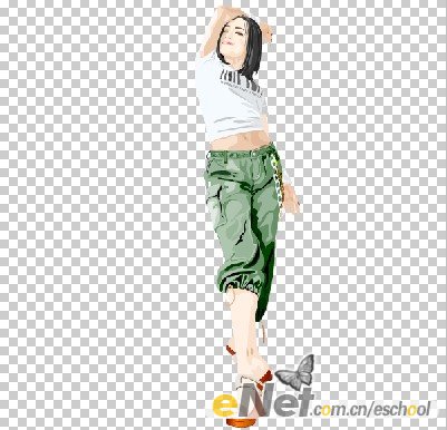 photoshop cs4打造絢麗光影人像特效表現