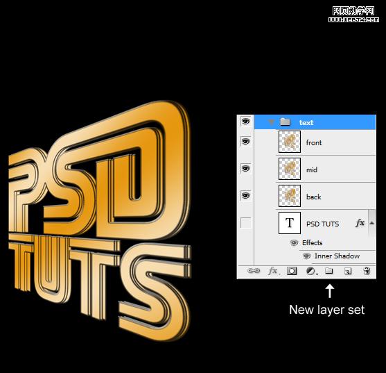 photoshop設計時尚反光立體文字特效-webjx.com