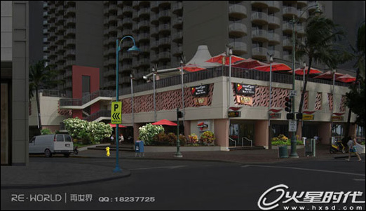 photoshop模擬燈光場景3d渲染光感_webjx.com