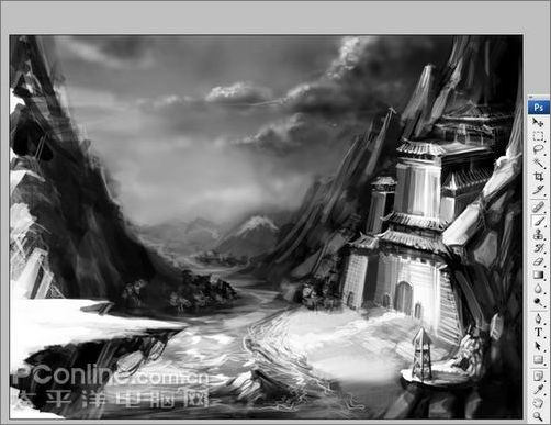 photoshop cs3+友基繪影2數位板繪圖實例