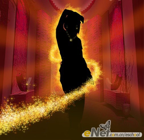 photoshop cs4打造絢麗光影人像特效表現