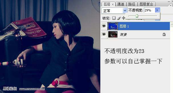 photoshop調色：暗黃懷舊照片特效