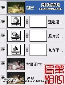 photoshop調色教程:漂亮的月桂女神_webjx.com
