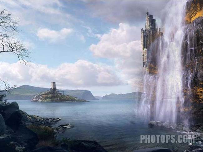photoshop創意合成:制作動漫游戲場景_webjx.com