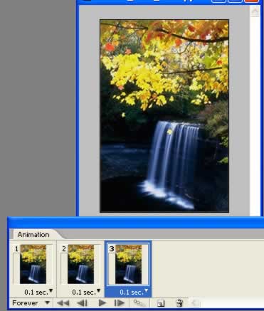 photoshop制作楓葉飄落的動畫風景_網頁設計webjx.com整理