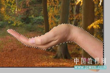 photoshop創意:人物素材合成到水晶地球