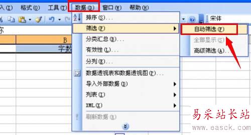 excel根據表格字數進行排列的設置方法