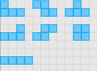 canvas,俄羅斯方塊