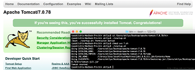 mac,terminal,安裝apache,tomcat