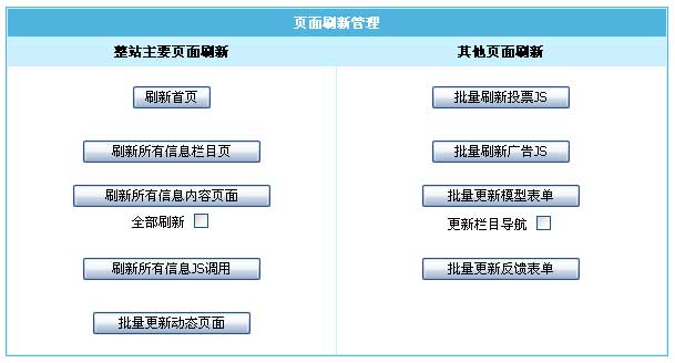 帝國CMS數據更新中心如何設置 第4張