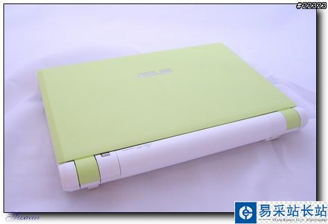 淺綠色外觀華碩Eee PC 8GB筆記本電腦圖賞