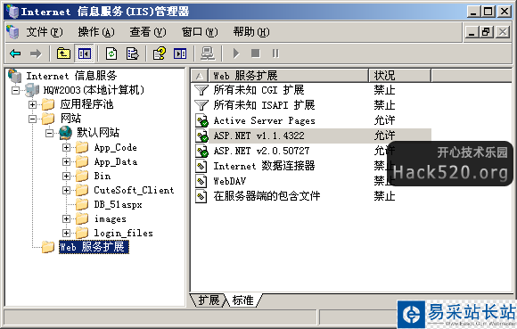 iis已經允許asp.net