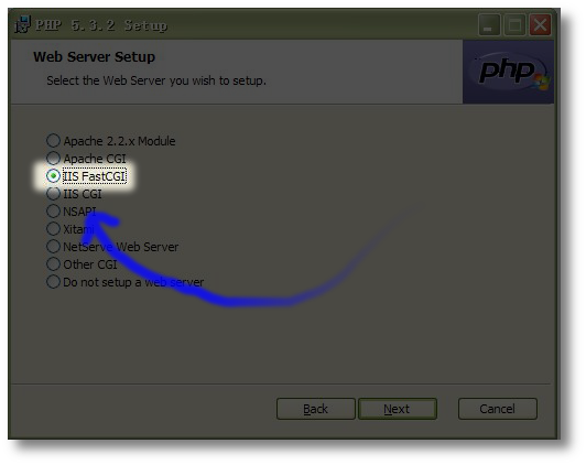 IIS7配置PHP環境圖文教程(fastcgi快速最新版)