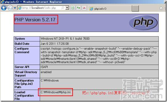 IIS7配置PHP圖解