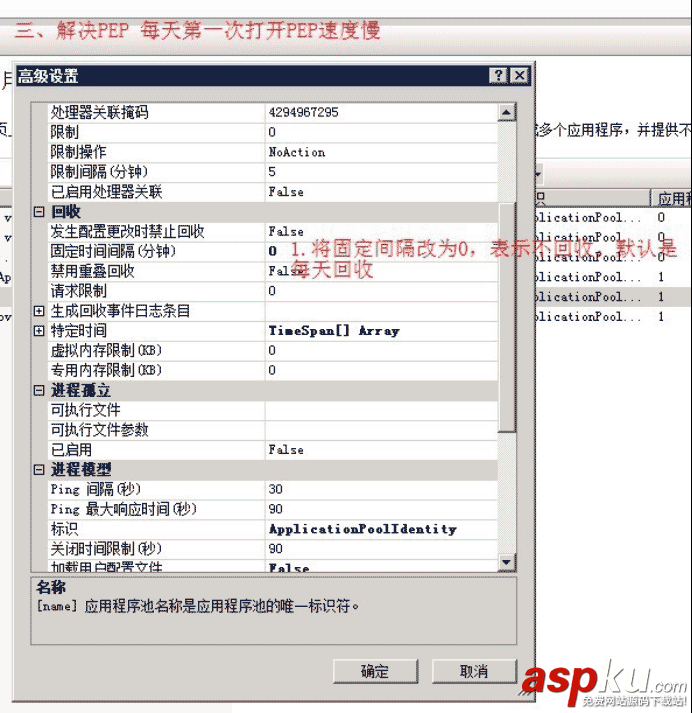 IIS7,IIS7.5,應用程序池